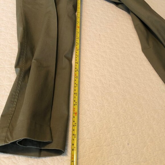 Oxford Stretch Golf Pants  38 x 30 Lt Green Polyester Spandex  Comfortable - Picture 4 of 4
